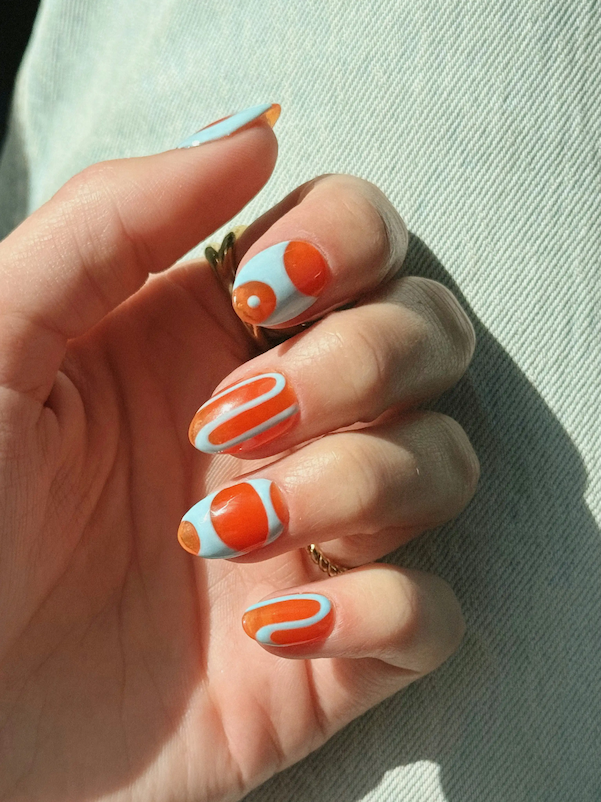 Custom Almond Nails